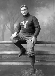 Hand On Knee Prints: Football, Captain James Hogan, circa 1905
