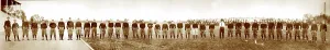 Group Photo Prints: Football, Purdue football squad, photograph by O. L. Foster, Indiana, circa 1913
