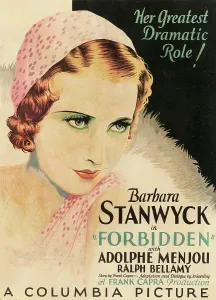 Stanwyck Prints: FORBIDDEN, Barbara Stanwyck, 1932