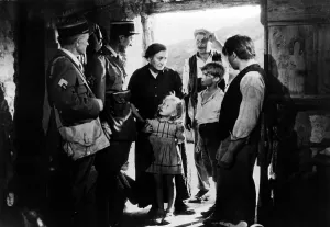 Hubert Prints: FORBIDDEN GAMES, Suzanne Courtal, Brigitte Fossey, Georges Poujouly, Lucien Hubert, 1952