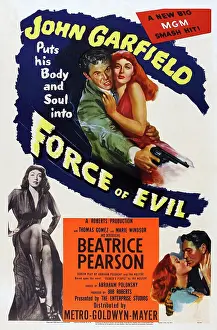 1948 Movies Prints: FORCE OF EVIL, John Garfield, Marie Windsor, 1948
