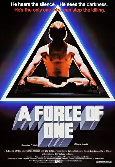 1979 Movies Prints: A FORCE OF ONE, US poster art, Chuck Norris