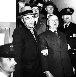 Accused Prints: Foreground, center: George Metesky