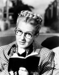 Notebook Prints: A FOREIGN AFFAIR, Jean Arthur, 1948