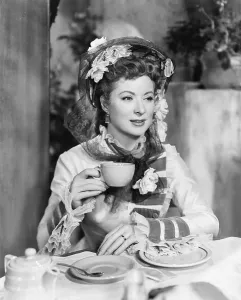 Tea Cup Prints: THAT FORSYTE WOMAN, Greer Garson, 1949