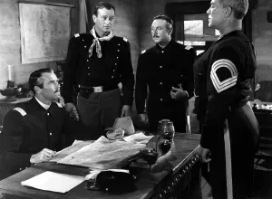 Sergeant Prints: FORT APACHE, Henry Fonda, John Wayne, George O'Brien, Ward Bond, 1948