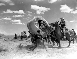 Horseback Prints: FORT APACHE, John Wayne (right), 1948