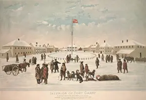 English Prints: Fort Garry, Manitoba, 1884
