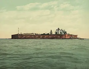 Siege Prints: Fort Sumter, in Charleston harbor, South Carolina in 1901