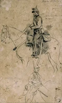 Military Dress Prints: FORTUNY I MARSAL, Mariano (1838-1874)