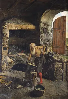 Furnace Prints: FORTUNY, Mariano (1838-1874). Toledo Sword Maker