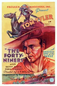 Images Dated 5th June 2014: THE FORTY-NINERS, US poster, Tom Tyler, 1932