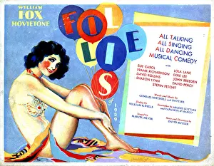 Showgirl Prints: FOX MOVIETONE FOLLIES OF 1929, 1929