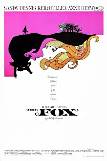 2015 Prints: THE FOX, US poster art, Anne Heywood (top), Sandy Dennis, 1968