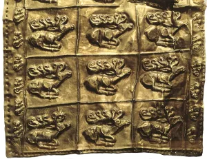 Scythians Prints: Fragment of Facing from a Goryt