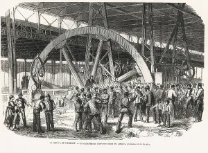 Technician Prints: France (1870). The strike of Creusot