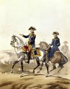 Marshal Prints: France (18th c.). General Staffl: Lieutenant General and Field Marshal
