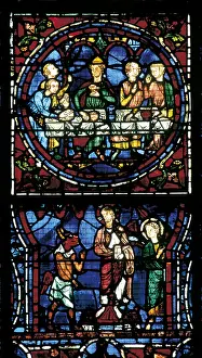 Catholics Prints: FRANCE. Chartres. Notre Dame cathedral