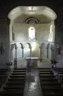 FRANCE. Church of Saint-Blaise (12th c.). Romanesque art. - Rafa Perez/Iberfoto/Everett Collection (389618)**US SALES ONLY**