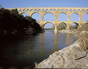 Crome Prints: FRANCE. LANGUEDOC-ROUSSILLON. GARD