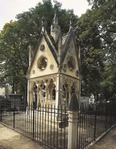 Philosophy Prints: FRANCE. Paris. Cemetery of Pre Lachaise