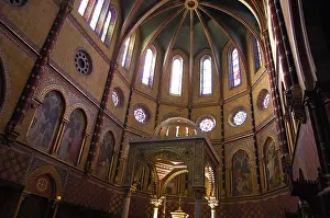 Gothic Revival Prints: FRANCE. Pau. Church of Saint-Martin (19th c)