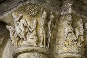 Christians Prints: FRANCE. Saint-Martin-de-Boscherville