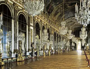 Classical Prints: FRANCE. Versailles. Palace of Versailles