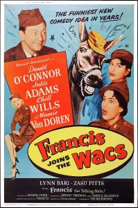 Adams Prints: FRANCIS JOINS THE WACS, US poster art