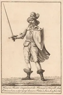 Explorers Prints: Francisco Pizarro, Spanish conqueror of the Inca Empire of Peru in November 1532