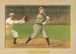 Chicago Prints: Frank Chance, 1911 baseball card