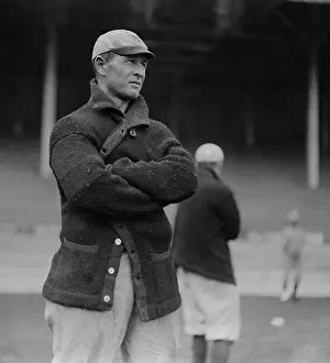 Informal Prints: Frank Chance, as manager with the New York Yankees in 1913 (BSLOC_2018_3_132)