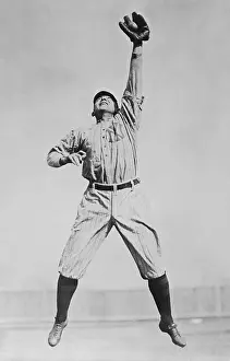 Fielding Prints: Frank Home Run Baker, in a New York Yankees uniform