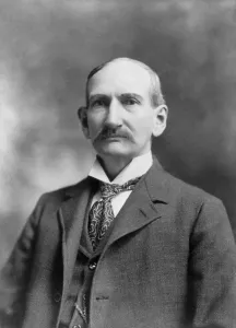 Well Dressed Prints: Frank James, c. 1898, rode and robbed with his brother