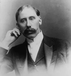 Publisher Prints: Frank Munsey (1854-1925), American publisher expected profits from his magazines and newspaper holdings