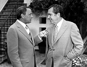 Frank Prints: Frank Sinatra and President Richard Nixon at the Western White House
