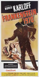Images Dated 14th June 2013: FRANKENSTEIN 1970, US poster art, 1958