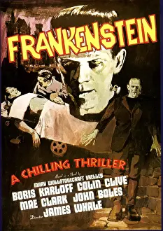 Posbyb Prints: FRANKENSTEIN, Boris Karloff, 1931