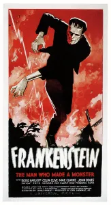 FRANKENSTEIN, Boris Karloff, 1931