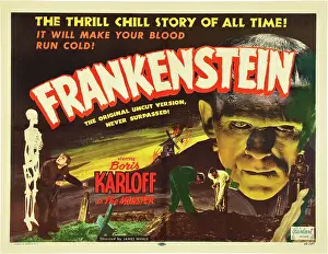 Digging Prints: FRANKENSTEIN, l-r: Dwight Frye