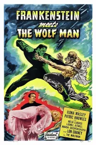 Massey Prints: FRANKENSTEIN MEETS THE WOLF MAN