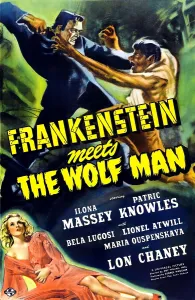 Chaney Prints: FRANKENSTEIN MEETS THE WOLF MAN