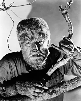 Hairy Prints: FRANKENSTEIN MEETS THE WOLF MAN, Lon Chaney, Jr. 1943