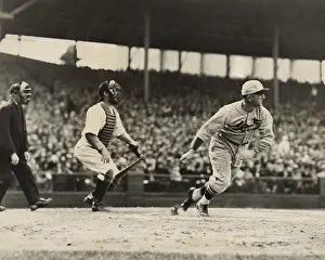 Chicago Prints: Frankie Frisch of St. Louis at bat