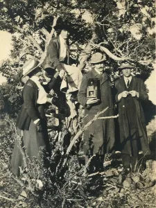Lcgr1305 Prints: Franklin D. Roosevelt with friends in Silver City