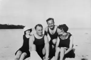 Handicapped Prints: Franklin Roosevelt and Missy Lehand in Florida in 1924