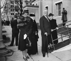 Liberals Prints: Franklin Roosevelt observes 7th Anniversary of his Presidency at St