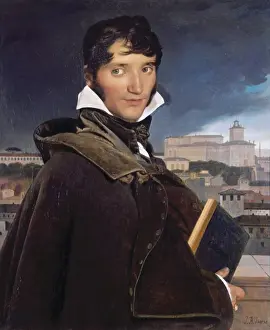 Storm Prints: Franois-Marius Granet's Portrait (Portrait de Franois-Marius Granet)