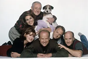 Leeves Prints: FRASIER, clockwise from center bottom: Kelsey Grammer