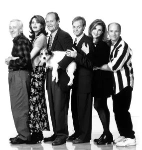 Leeves Prints: FRASIER, from left: John Mahoney